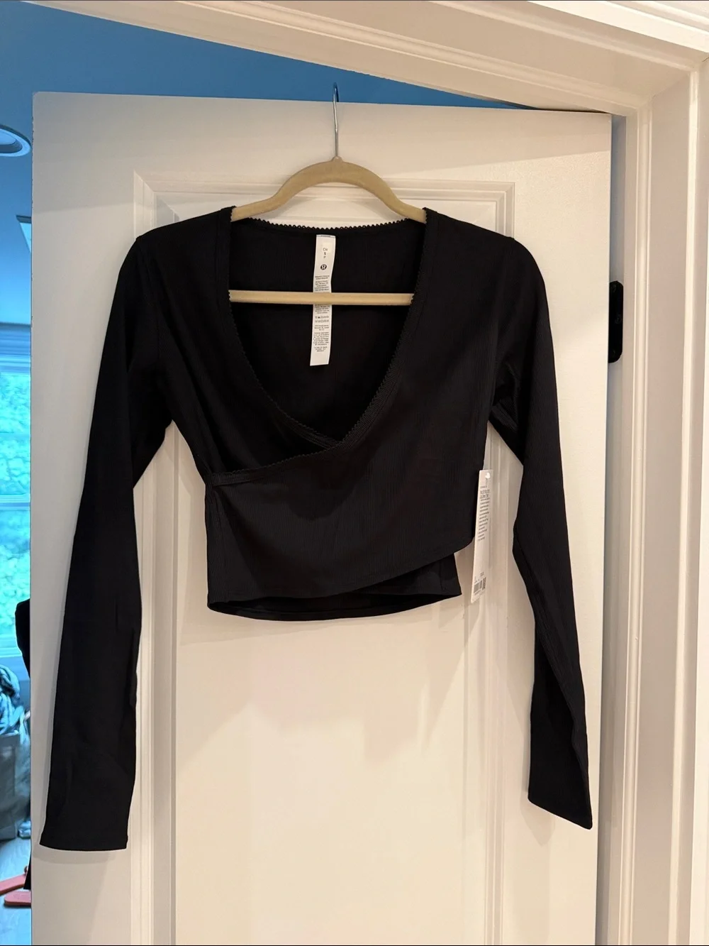 Lululemon Nulu rib wrap front long sleeve